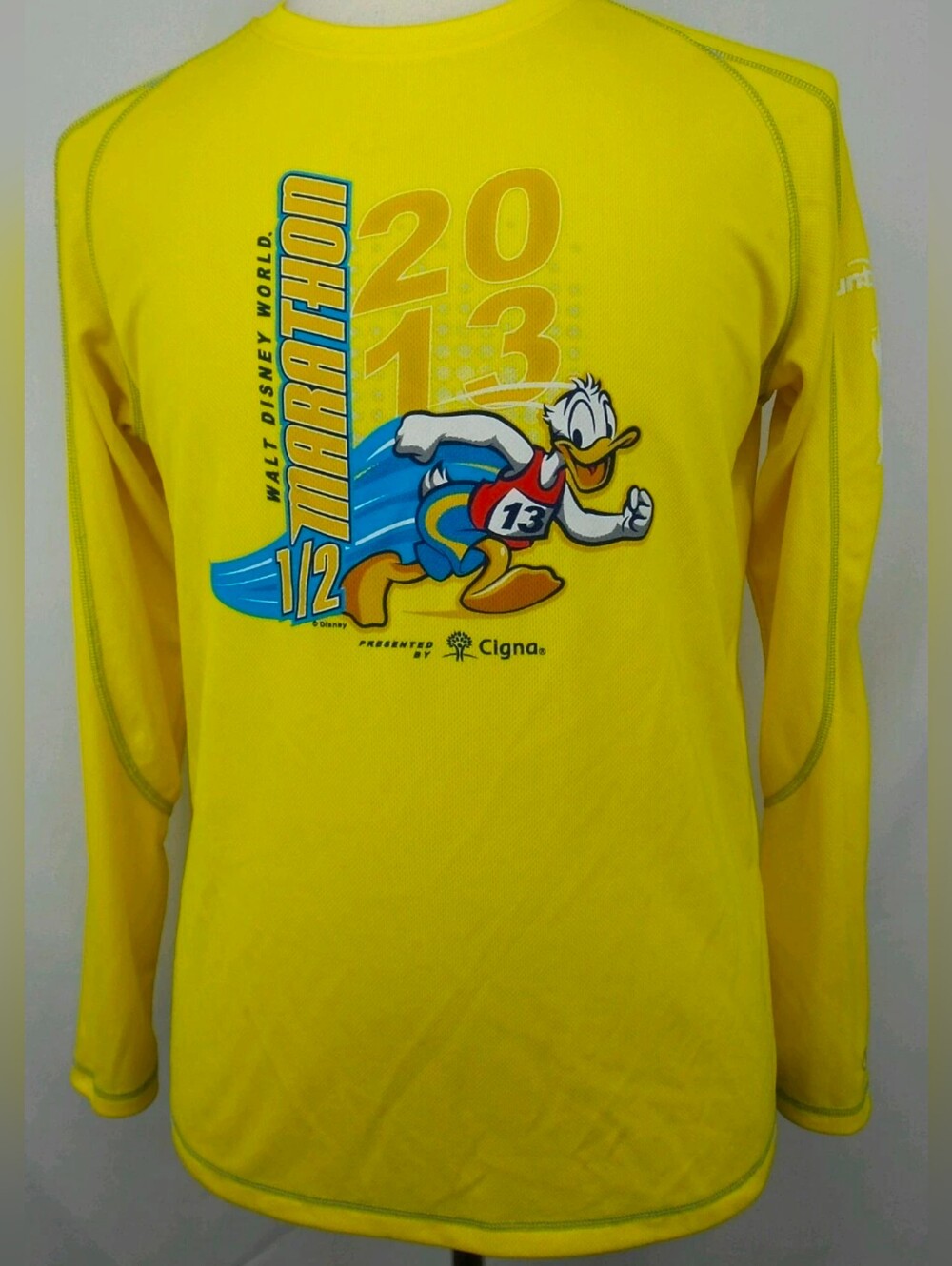 Champion Double Dry 2013 Walt Disney Marathon Running Jersey Size Adult Small S